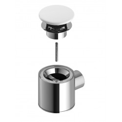 Miniature-2 Short waste trap with ceramic dome option BS-36