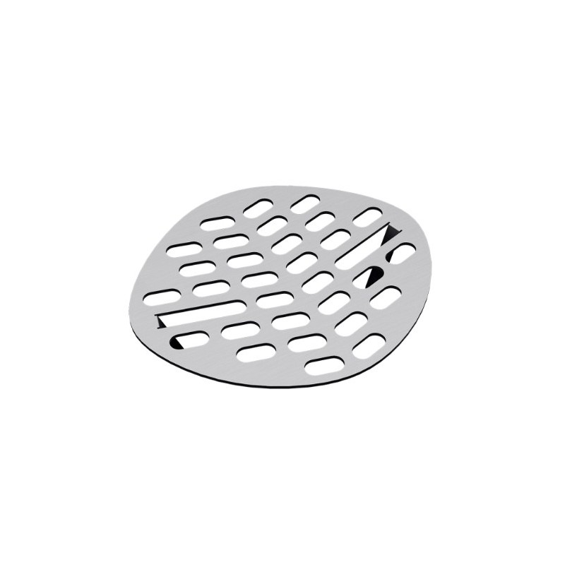 Stainless steel strainer grate for urinal drainage