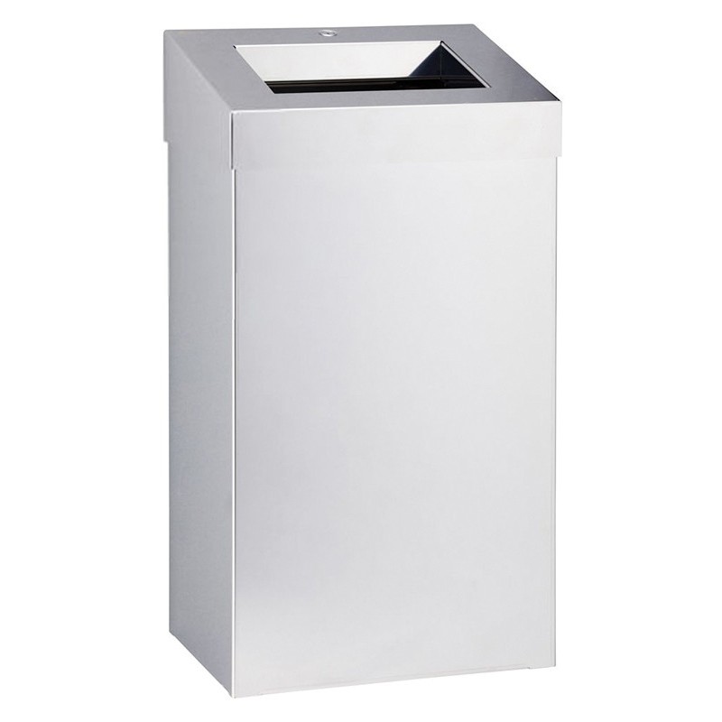 Poubelle ELITE MAXI finition inox brillant