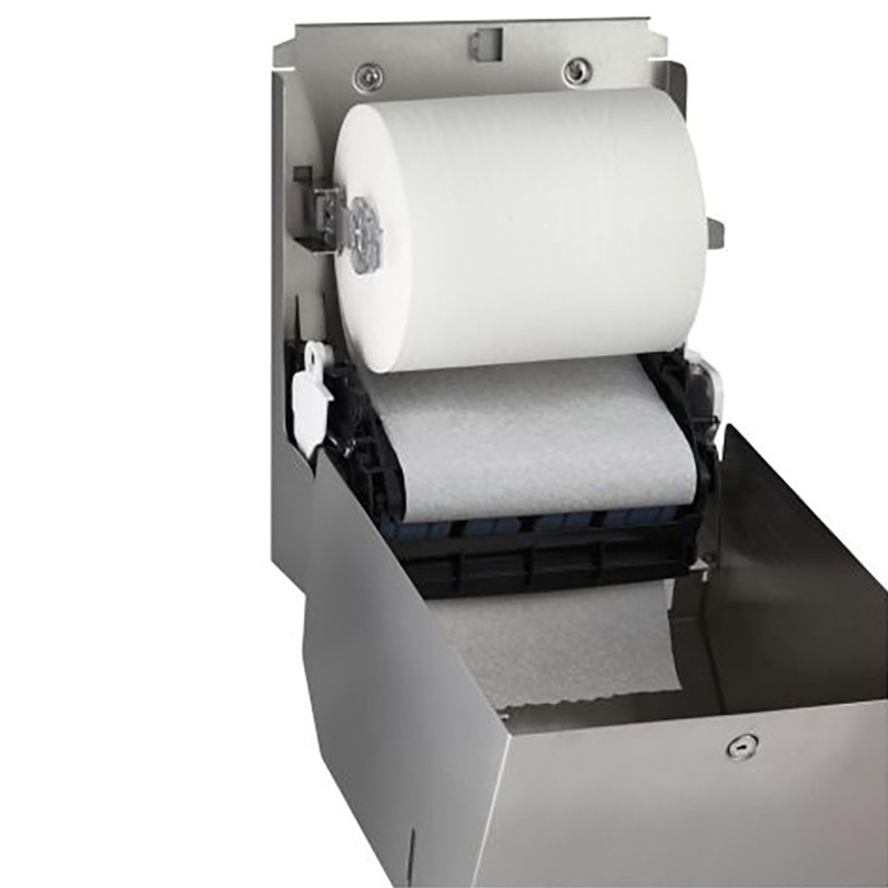 Distributeur inox rouleau papier essuie-mains ELITE autocut - SUPRATECH