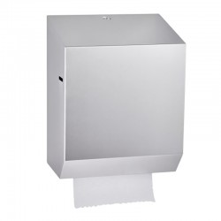Miniature-1 Distributeur bobine papier en inox finition brossé, à découpe automatique en tirant la feuille MCS-303