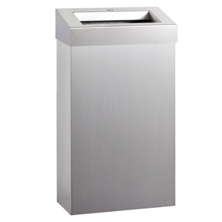 Poubelle ELITE SLIM inox brossé sans couvercle