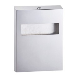 Distributeur de couvre-sièges WC ELITE inox pour sanitaires collectifs
