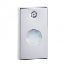 Miniature-0 Distributeur de sachets plastiques hygiène féminine en inox brillant MGP-002