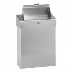 Miniature-2 Poubelle inox hygiène féminine, couvercle avec sas MKS-305