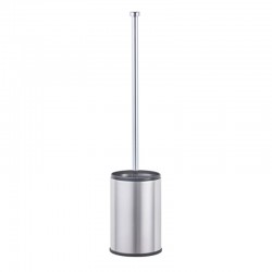 Miniature-4 Porte brosse WC inox brillant au sol, sans couvercle MGS-16S