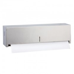 Miniature-2 Distributeur en acier inoxydable avec alèses pour table à langer MGS-023