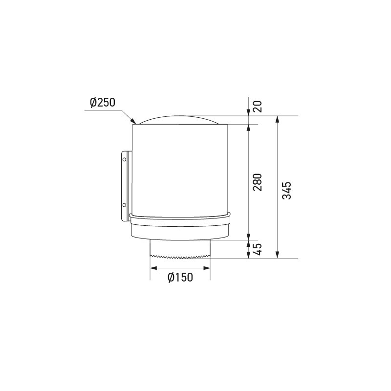 Stainless steel centre feed roll towel dispenser