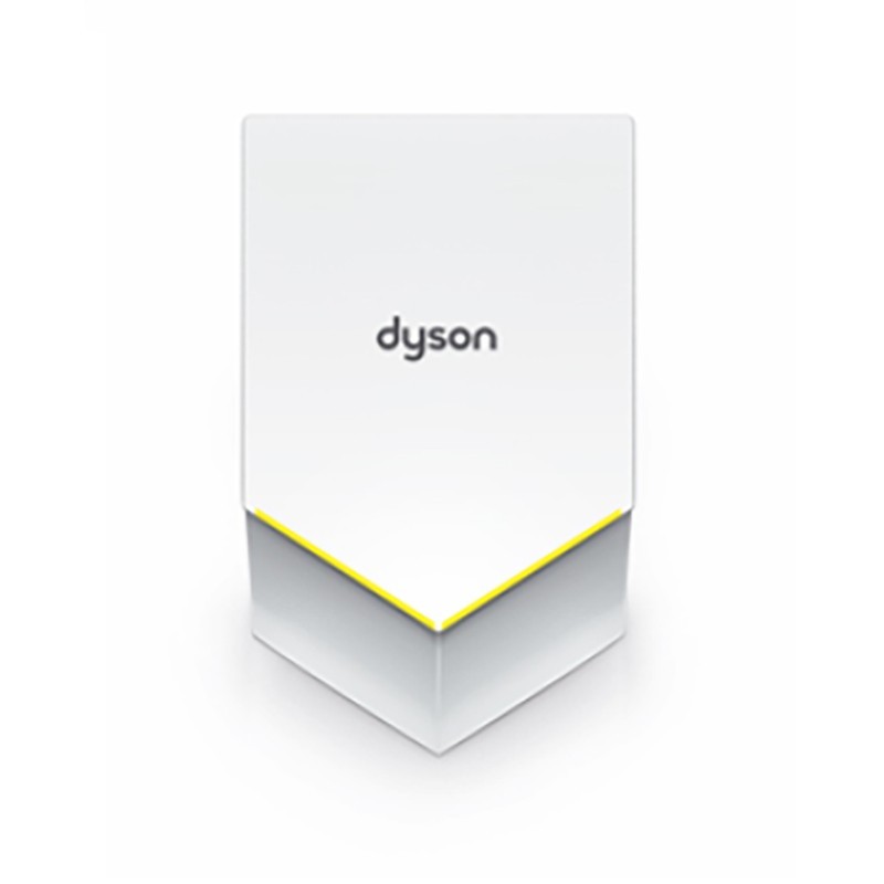 Sèche-mains Dyson avec filtre HEPA intégré, finition blanc Sèche-mains Dyson avec filtre HEPA intégré, finition blanc