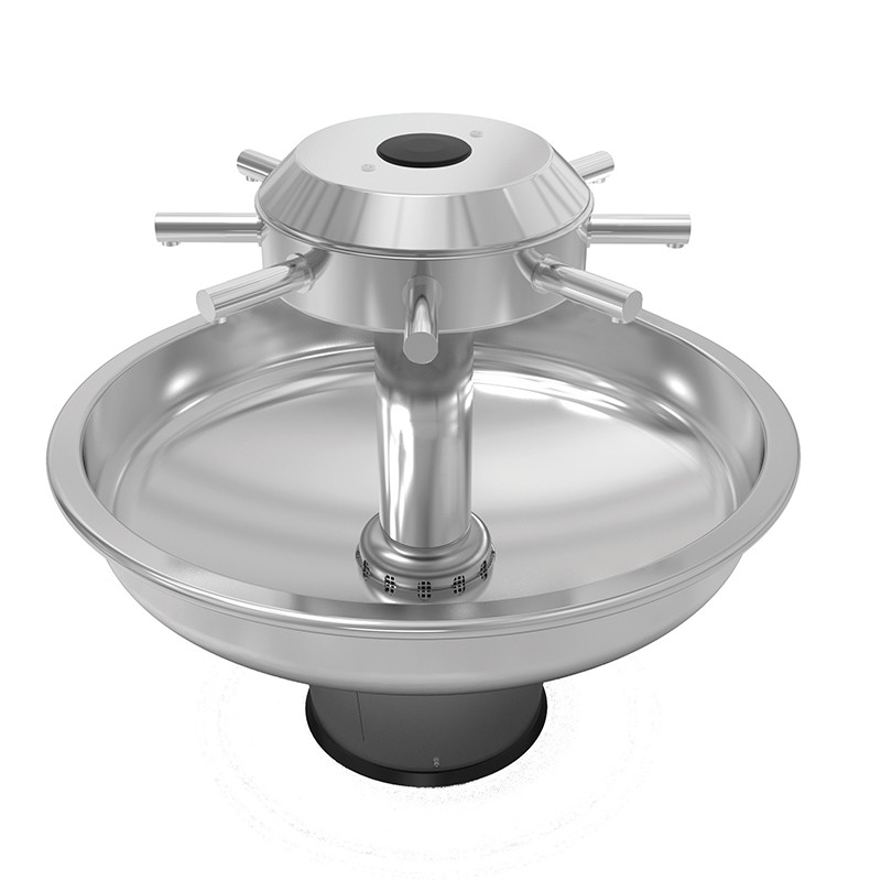 Photo Fountain washbasin for schools with touch-free faucets LC-06-E-EM-T