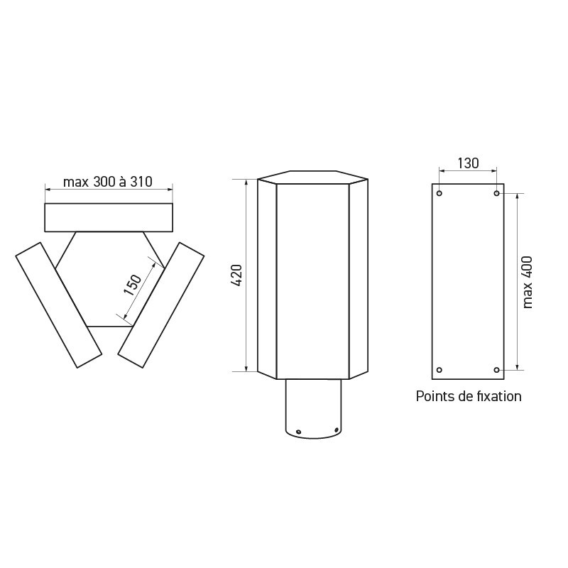 Hand towel dispenser support