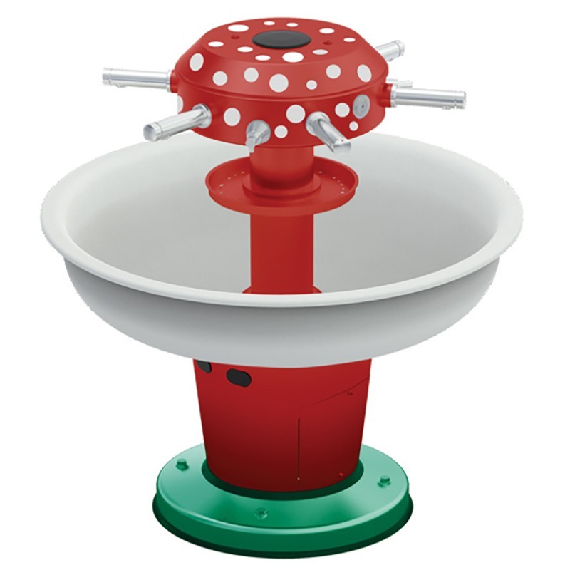 Lavabo école primaire sur pied avec option décor Champignons