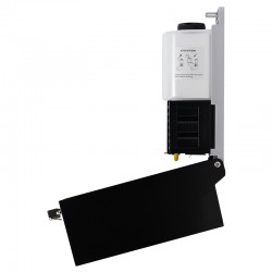 Miniature-2 Cover open to fill directly or change liquid soap cartridge DS-08-N