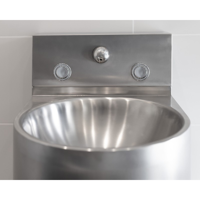 Tamper-proof stainless steel spout with concealed flow adjustment