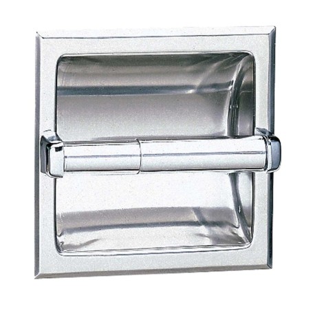 Portarollo papel higiénico empotrado inox - SUPRATECH