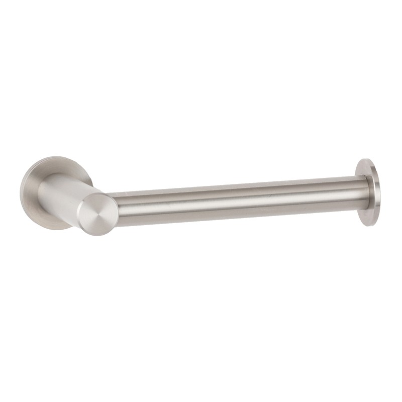 Photo Stainless steel toilet paper holder, brushed finish BO-9543