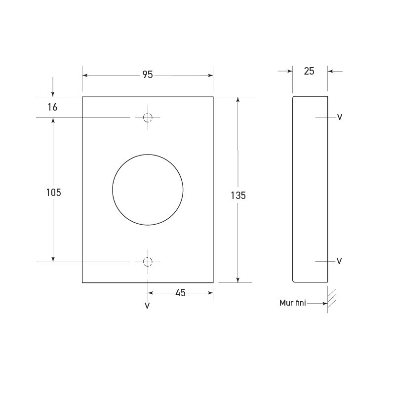 Stainless steel dispenser for feminine hygiene bags