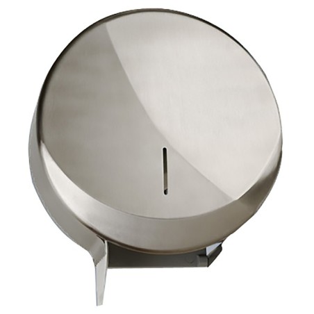 Toilet paper roll dispenser maxi stainless steel brushed FUTURA