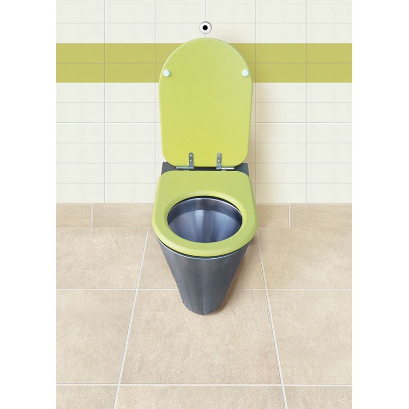 WC enfant inox pour l'hygiène et la robustesse