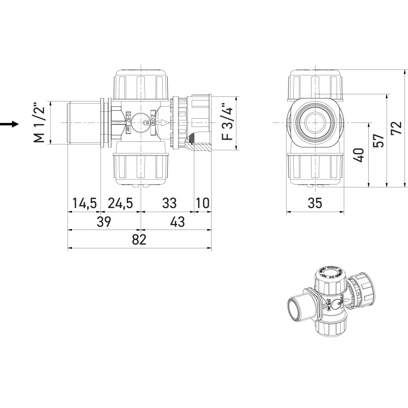 Filtro para grifería electrónica sin contacto - SUPRATECH