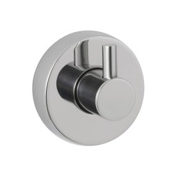 Simple coat hook in stainless steel