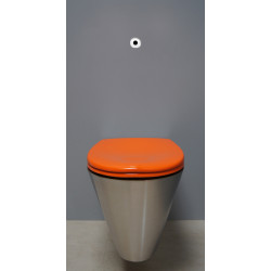 Miniature-1 Válvula electrónica antivandálica de descarga de inodoro a través de la pared RES-121P2-N