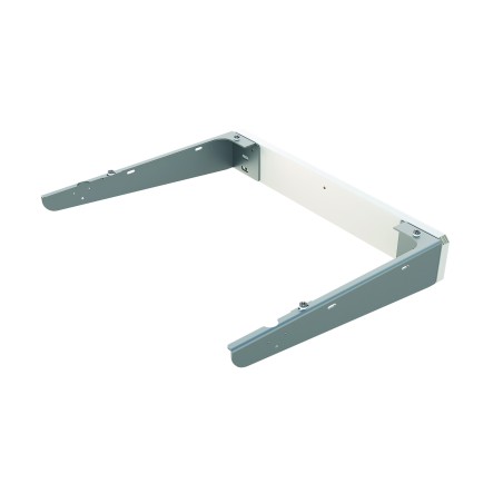 Support mural avec consoles pour plan-vasques