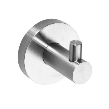 Percha simple ELO de acero inoxidable acabado cepillado - SUPRATECH