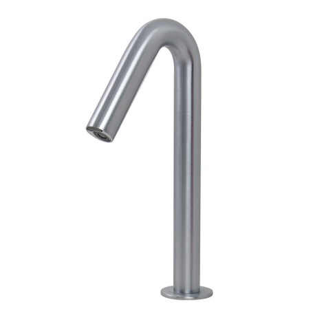 Grifo automático para lavabo de diseño ONE acero inoxidable 316 acabado cepillado
