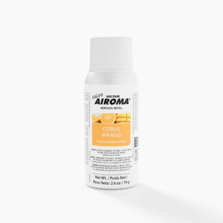 Pack of 12 Micro Airoma CITRUS MANGO fragrances