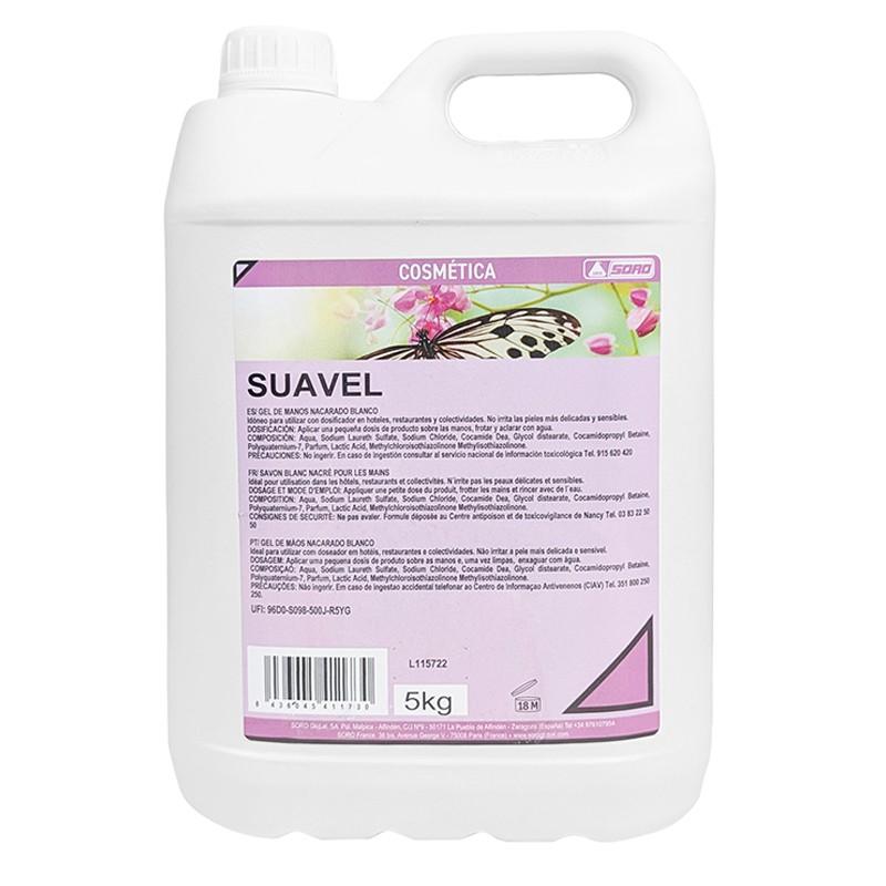 Photo Bote de jabón líquido 5 L para el lavado de manos HY-8302