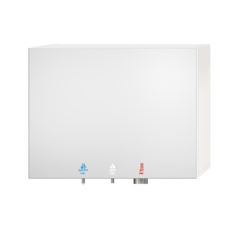 Meuble haut 4 en 1 miroir, savon, eau et air pour lavabo en collectivités