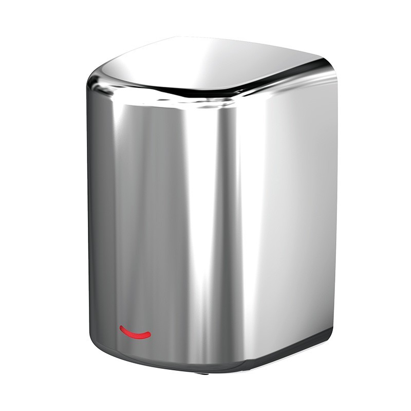 Sèche-mains automatique inox brillant