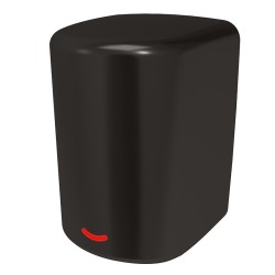 Sèche-mains automatique acier noir mat
