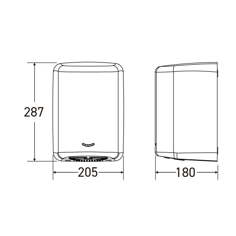 High-speed, low noise stainless steel electric dryer - SUPRATECH