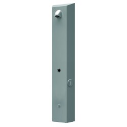 Panneau de douche inox avec...