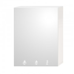 Miniature-4 Module miroir FLO solution lavage mains complète avec pictogrammes leds blancs RES-351
