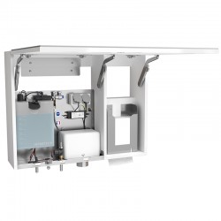 Miniature-1 Mueble HYFLO 5 en 1 espejo -jabón - agua - aire - papel RES-854