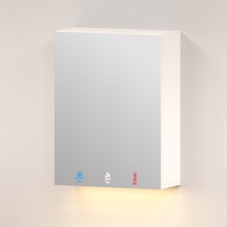 FLO 4in1 "mirror-soap-water-air" cabinet - SUPRATECH