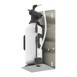 Distributeur automatique de savon derrière miroir sans bec visible réf. RES-48C