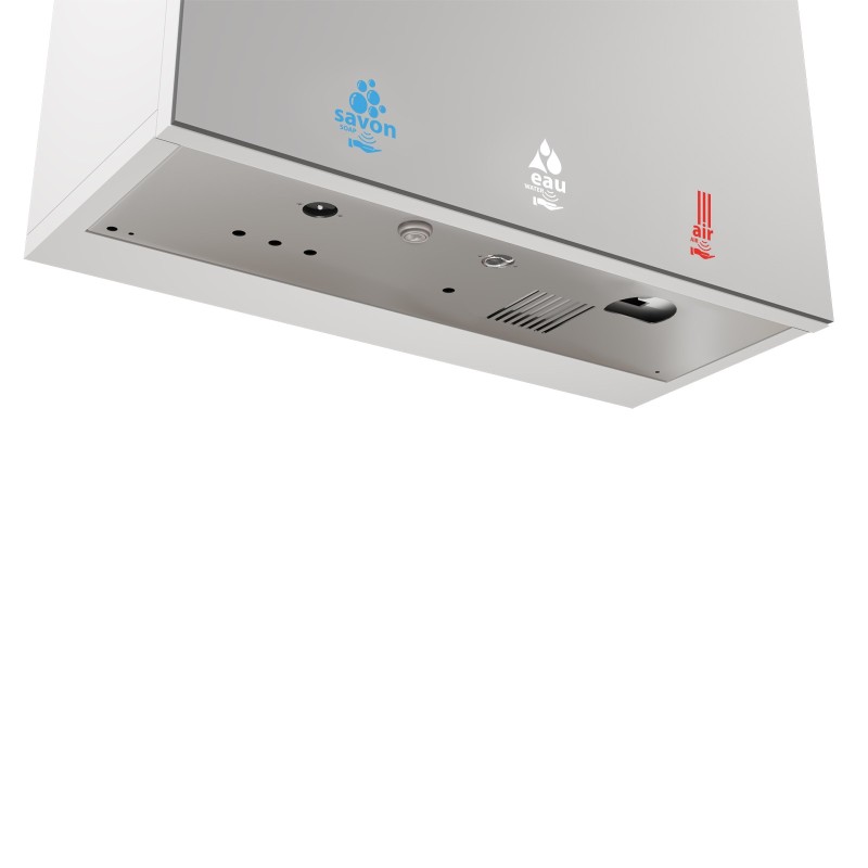 Module miroir multifonction FLO avec option bandeau led pour éclairage lavabo