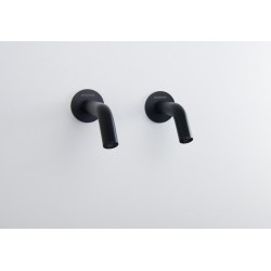 Grifo electrónico de pared negro mate EXTREME WS