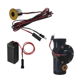 Kit robinet de chasse directe WC automatique par détection de présence