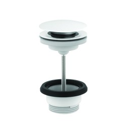 Washbasin brushed stainless steel waste - SUPRATECH