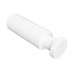 Percha simple AXI de latón cromado - SUPRATECH