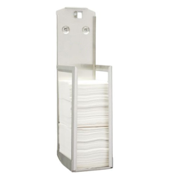 Distributeur inox papier toilette plat hygiénique ELITE feuille à feuille