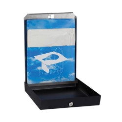 Toilet seat cover dispenser in stainless steel ELITE - SUPRATECH