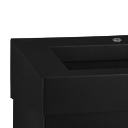 Poubelle ELITE SLIM inox brossé murale ou à poser avec couvercle