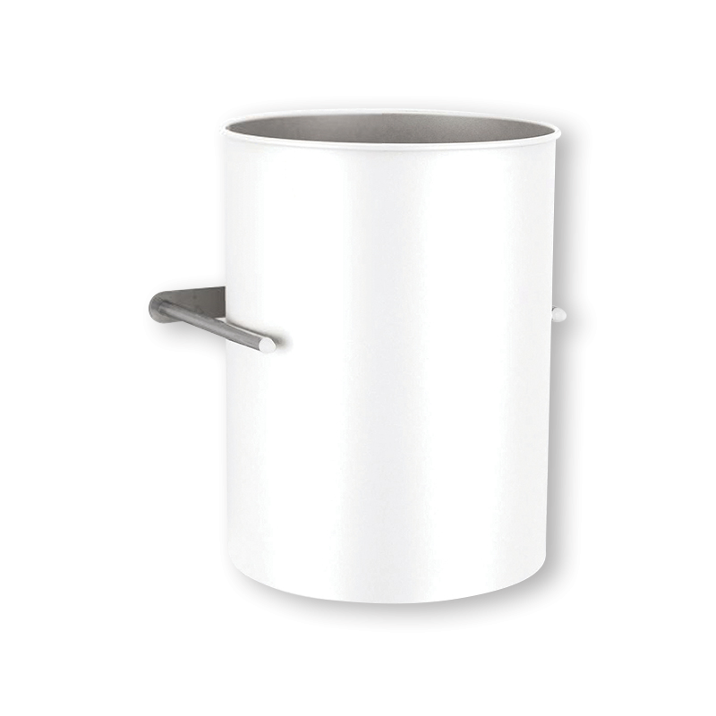 Poubelle inox extractible sous plan pour trappe à déchets - SUPRATECH