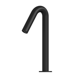 ONE Grifo electrónico con caño de 35° para lavabo, estilo limpio